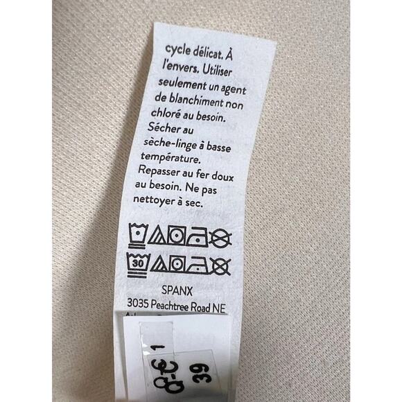 Spanx Air Essentials Medium Black Side Stripe Tank Midi Dress NWT Minimalist - Picture 13 of 13